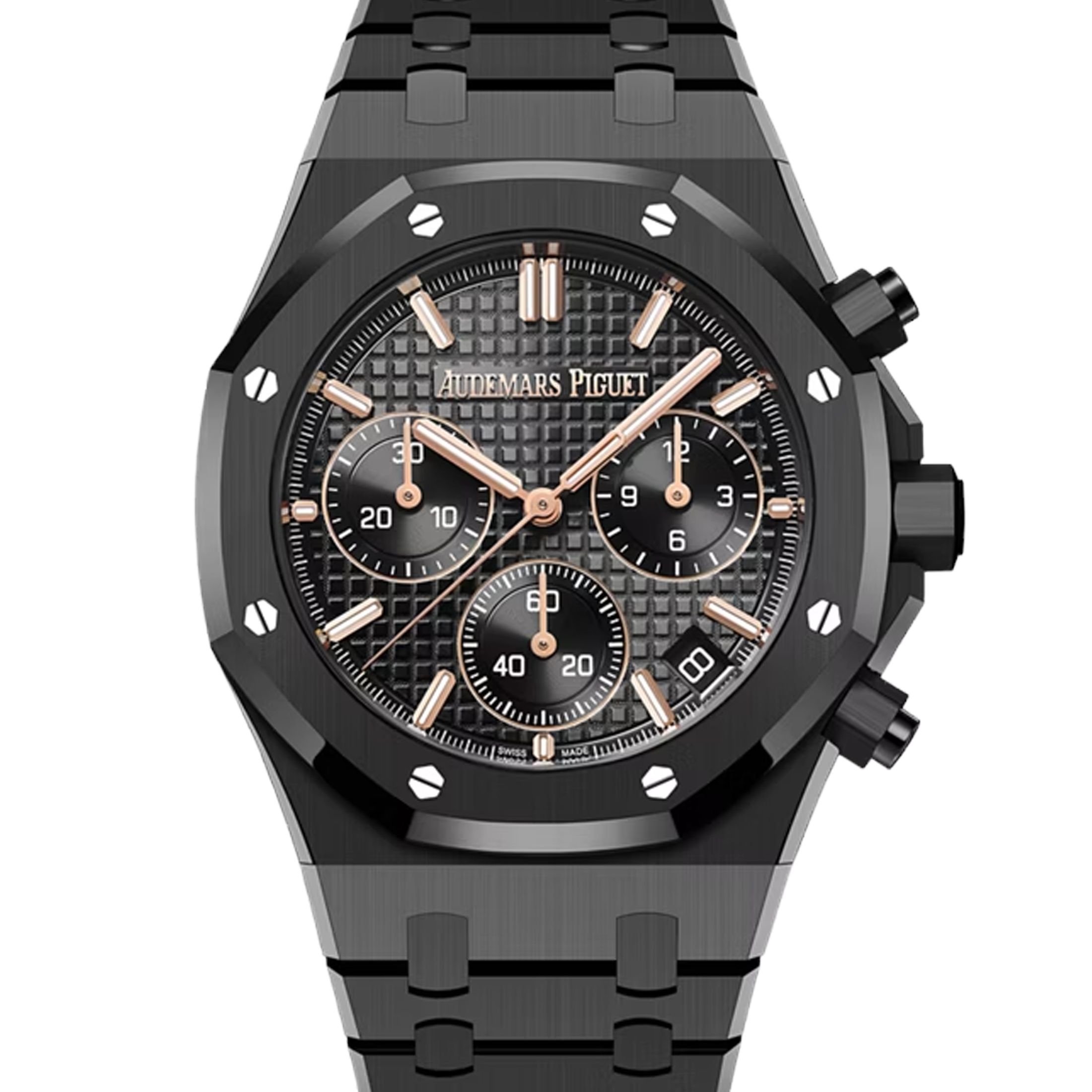 Audemars Piguet Royal Oak Chronograph Black Ceramic Watch 26240CE.OO.1225CE.02