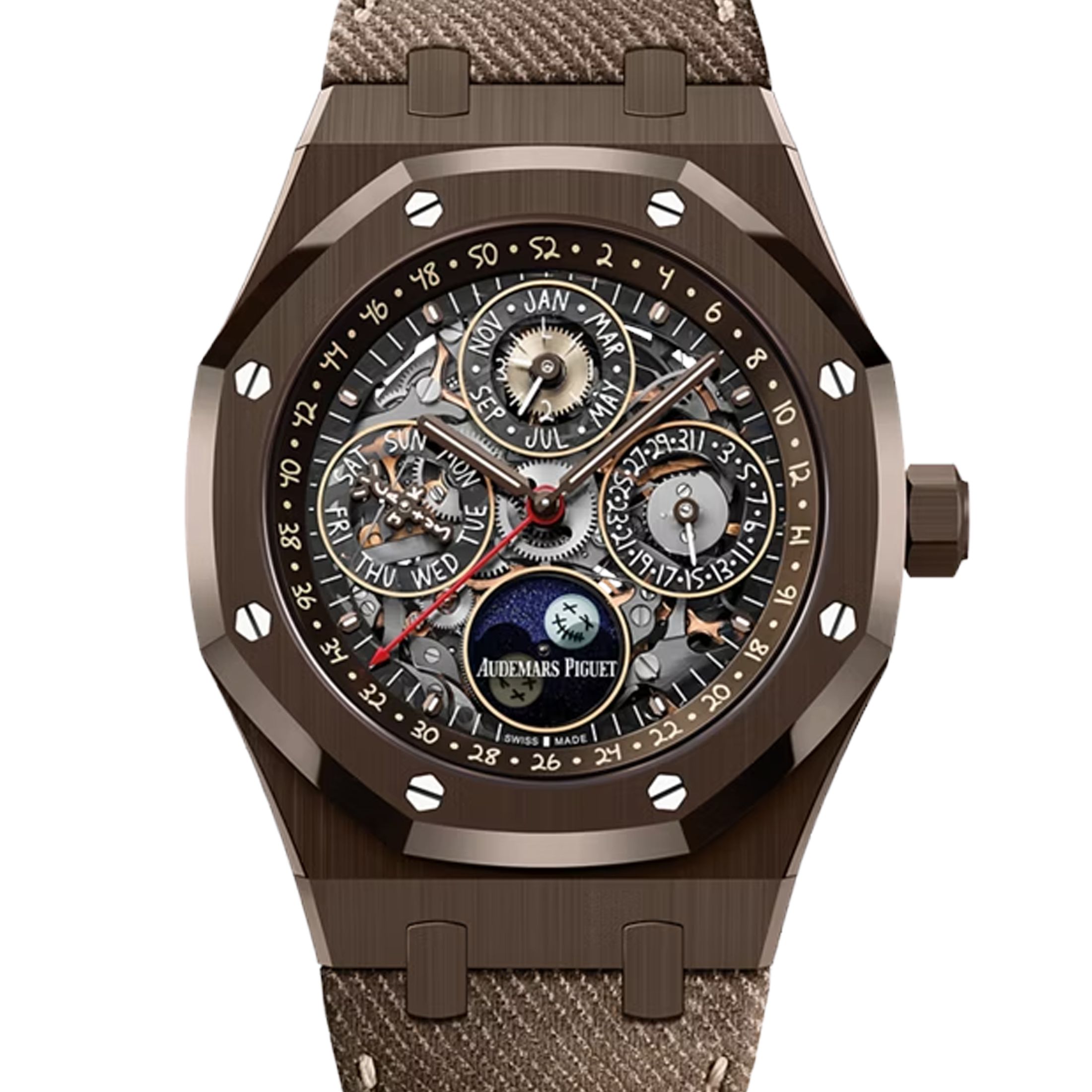 Audemars Piguet Royal Oak Perpetual Calendar Openworked Cactus Jack Watch 26585cm.oo.d301ve.01