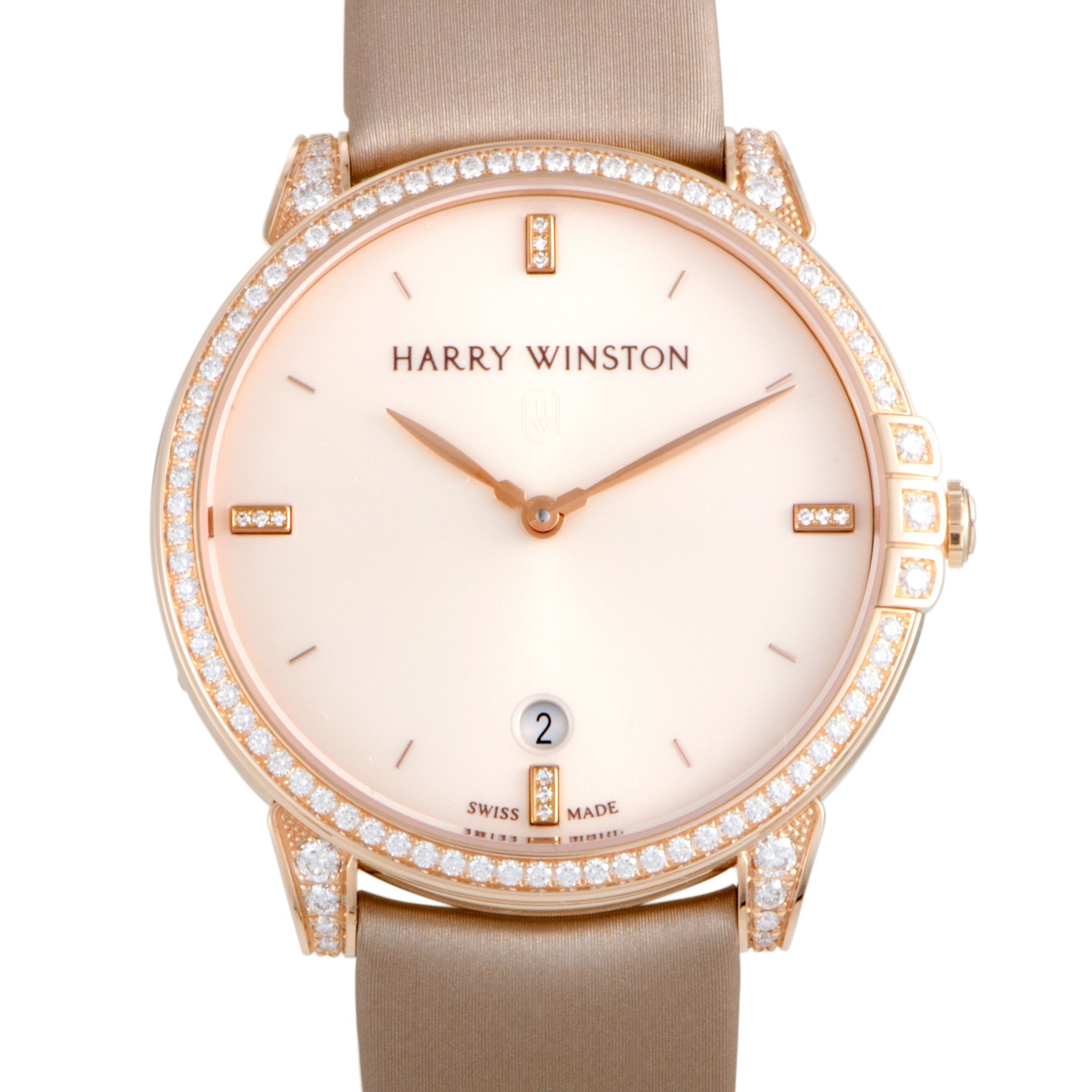 Harry Winston Midnight Automatic 39 mm MIDAHD39RR003