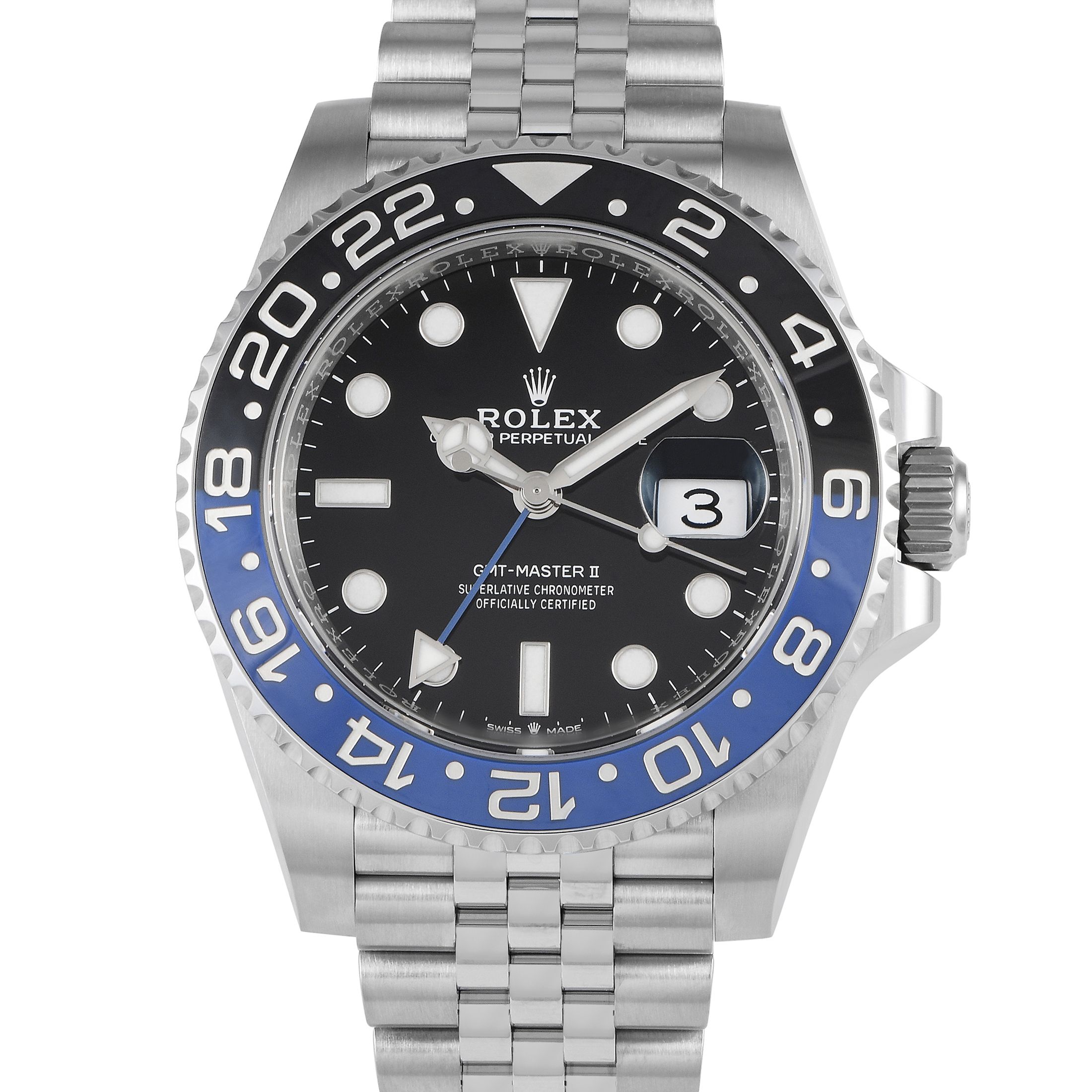 Rolex GMT-Master II Watch 126710BLNR Jubilee