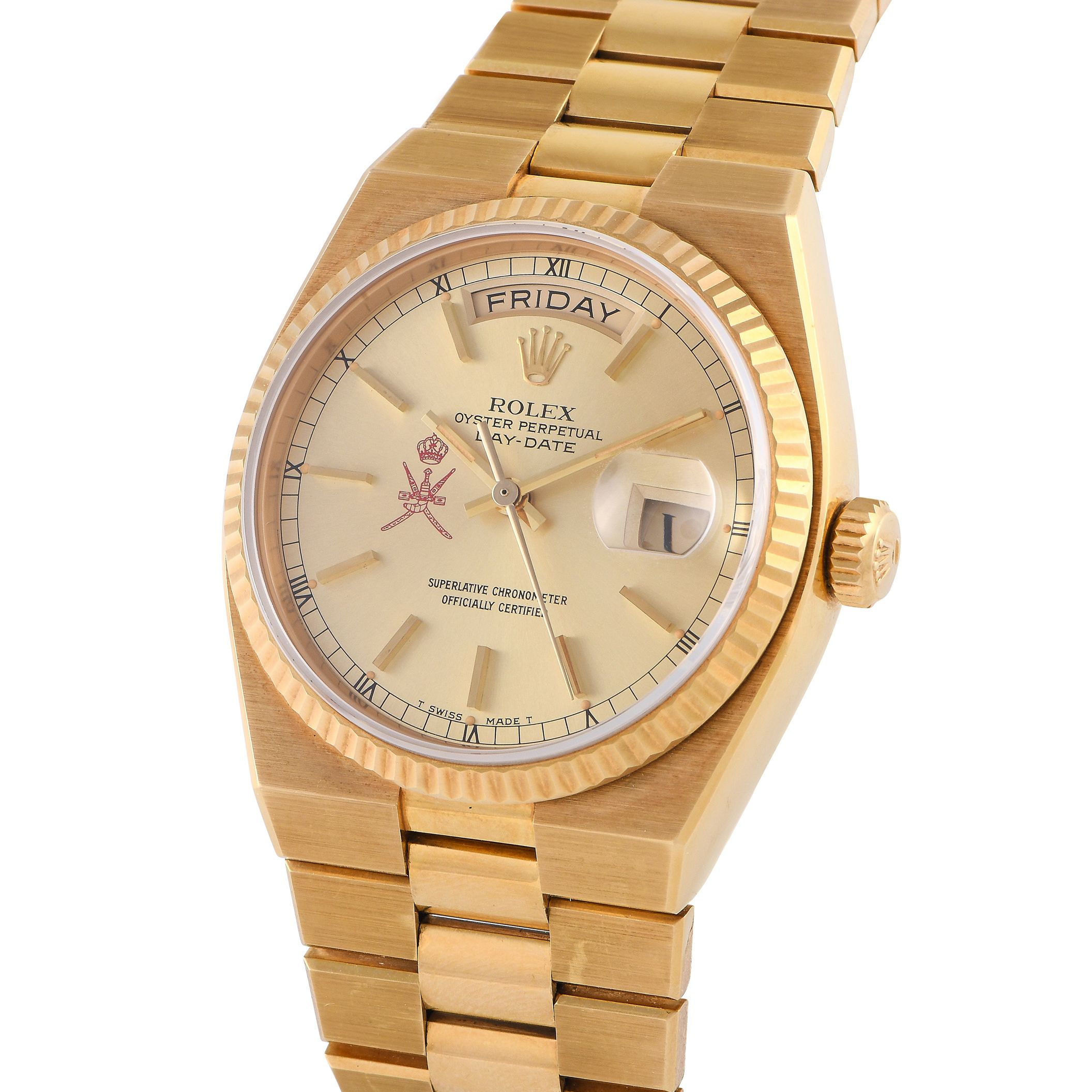 Rolex Oysterquartz Day-Date Khanjar Watch 19018